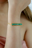 Crystal Spikes Bracelet