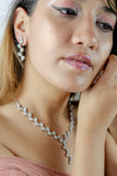 Dazzle Necklace & Earrings Set -4