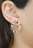 Golden Viper Earrings