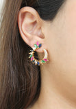 Golden Viper Earrings