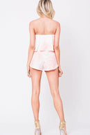 tie dye strapless romper shorts - For you and all