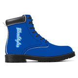 Blue WaterProof Leather Boots
