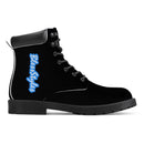 Black Waterproof Leather Boots
