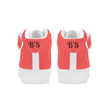 BS FLY9 Red Unisex High Tops