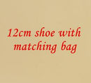 Luxury crystal high heels  with matching bag - For you and all