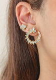 Golden Viper Earrings