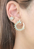 Golden Viper Earrings