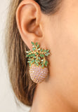 Wild Strawberry Earrings