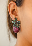 Wild Strawberry Earrings