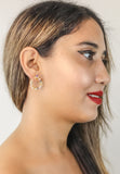 Golden Viper Earrings
