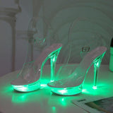 Clear L.e.d  high heels - For you and all
