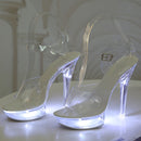 Clear L.e.d  high heels - For you and all