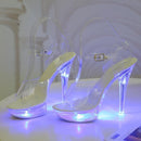 Clear L.e.d  high heels - For you and all