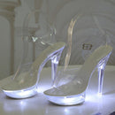 Clear L.e.d  high heels - For you and all