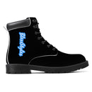 Black Waterproof Leather Boots