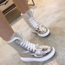 Waterproof flat platform boots - For you and all