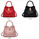 leather gold buckle handbag - For you and all