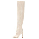 Suede knee high boots - For you and all