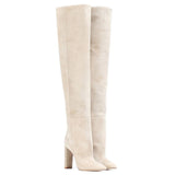 Suede knee high boots - For you and all