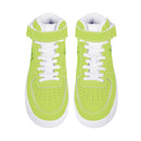 BS FLY9 Lime Green Unisex High Tops