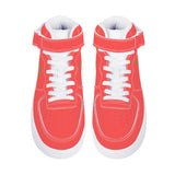 BS FLY9 Red Unisex High Tops