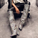 Spike Heel Rhinestone