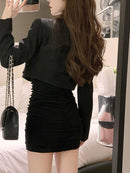 Long sleeve Mini Dress