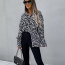 Loose Zebra Top
