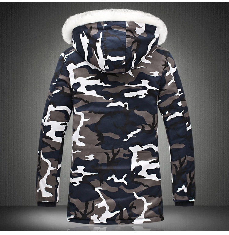 Long Camouflage Jacket