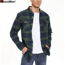 Windproof  Flannel  Warm Dress Shirt
