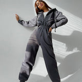 Sporty Leisure Hooded Romper