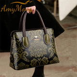 Flower Pattern Luxury Handbag