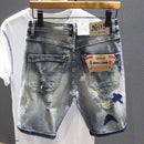 Stretch Casual  Jeans Shorts