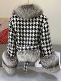 Short Fur Wool Jacket