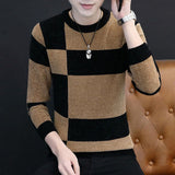 Stylish O-Neck Knitted Sweater
