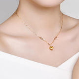 Gold Heart Necklace