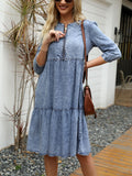 Jeans Vintage Zipper Dress