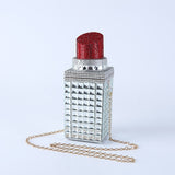 Rhinestone  Lipstick Clutch