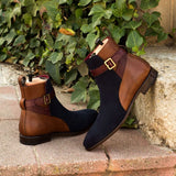 British Style Classic Buckle Boots