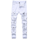 Straight Ripped Jeans
