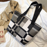 Casual Large Capacity  Pu Leather Handbag