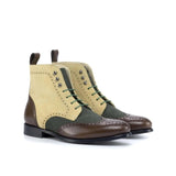 Mixed Color  Style Boots