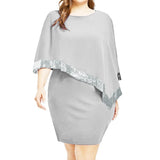 Plus Size Bag Hip Dress