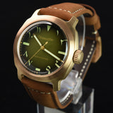 Hruodland Bronze Sapphire Glass Watch