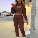 Three Piece Set Sweat Suit