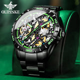 Skeleton Luminous 50M Waterproof Sapphire Watch