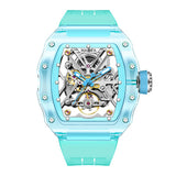 Haofa Crystal Waterproof Skeleton Watch