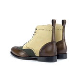 Mixed Color  Style Boots