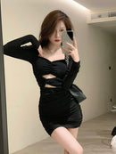 Long sleeve Mini Dress