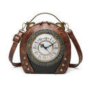 Retro Walkable Clock Handbag